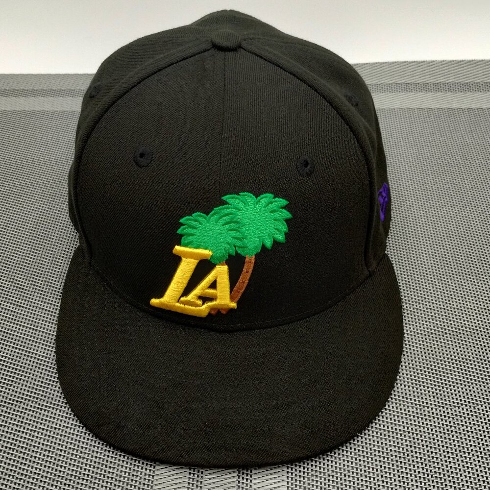 Los Angeles Lakers Palm Tree Hat New Era Fitted 7 1/2